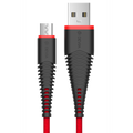 Cavo Fish Devia Android m-Usb 1.5mt Alta Resistenza Rosso