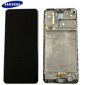 LCD Samsung A217F Galaxy A21s GH82-23089A GH82-22988A Nero