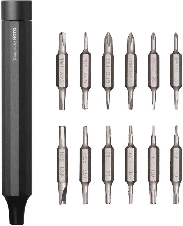 HOTO 24-in-1 Giravite con inserti colore Grigio